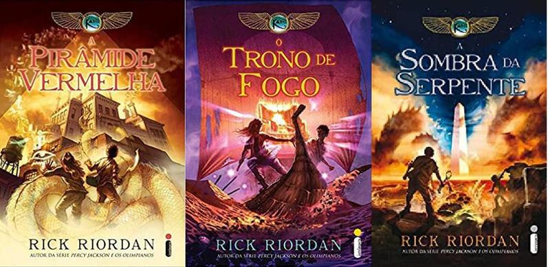 Kit 3 Livros As Cronicas Dos Kane Rick Riordan Outros Livros