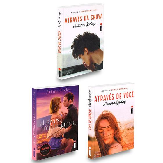Imagem de Kit 3 livros, Através da Minha Janela - Os irmãos Hidalgo - Ariana Godoy - INTRINSECA