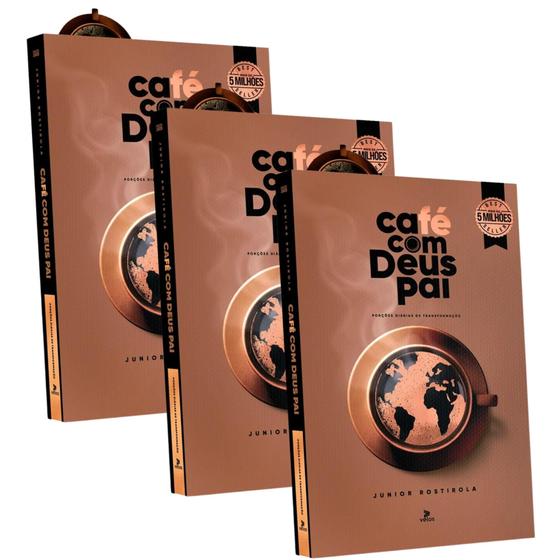 Imagem de Kit 3 Livros Café Com Deus Pai 2025 - Devocional
