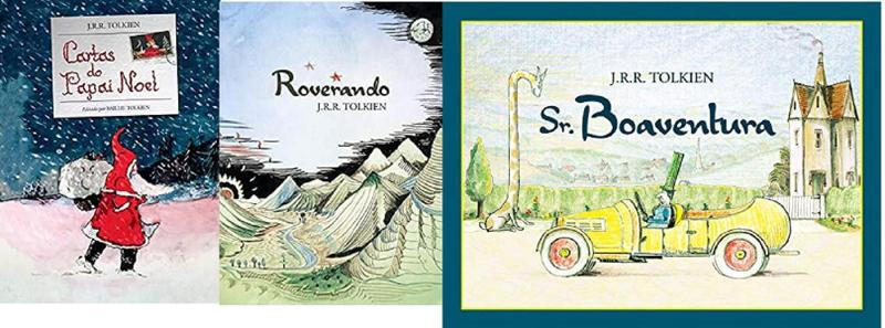 Imagem de Kit 3 Livros J.R.R Tolkien Infantil Cartas Do Papai Noel + Roverando + Sr. Boaventura