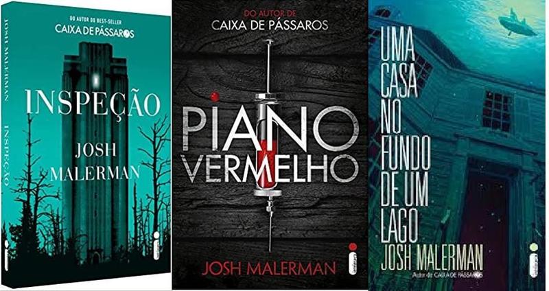 Imagem de Kit 3 Livros Josh Malerman Piano Vermelho + Casa No Fundo - Intrinseca