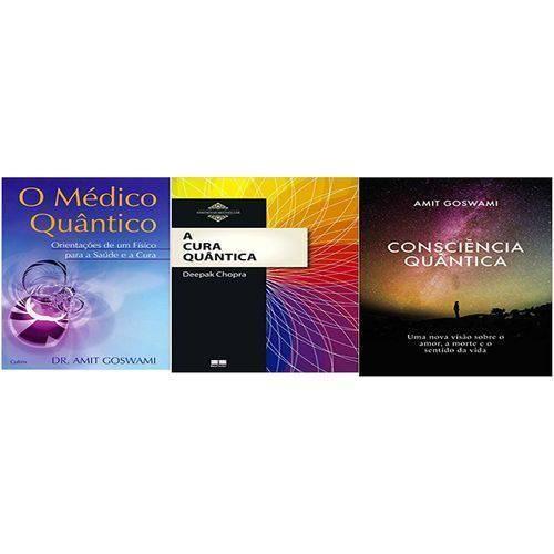 Imagem de Kit 3 Livros Medico Quantico Cura Quantica Consciência