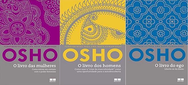 Imagem de Kit 3 livros osho mulheres + homens + ego