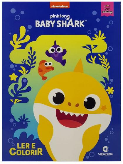 Kit 3 livros para ler colorir baby shark rei leão toy story - EDITORA ...