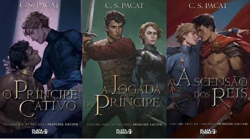 Imagem de Kit 3 Livros Príncipe Cativo C. S. Pacat