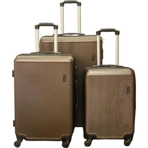 Menor preço em Kit 3 Malas De Viagem Pequena, Média e Grande c/4 Rodas Modelo Elite Novo Yeggus