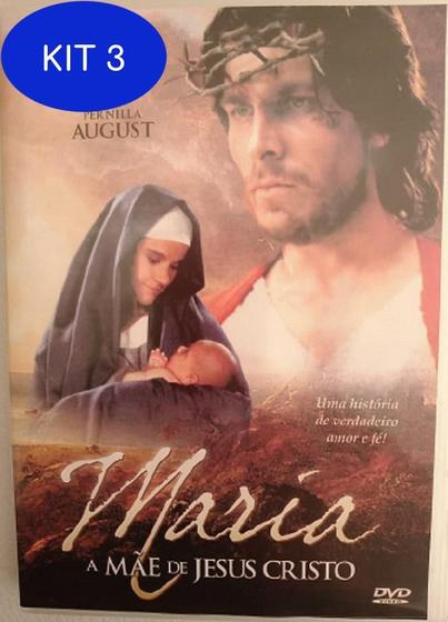 Imagem de Kit 3 Maria A Mãe De Jesus Cristo - Dvd