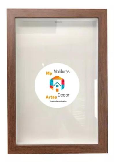 Imagem de Kit 3 Molduras 30x40 Caixa Alta Com Profundidade