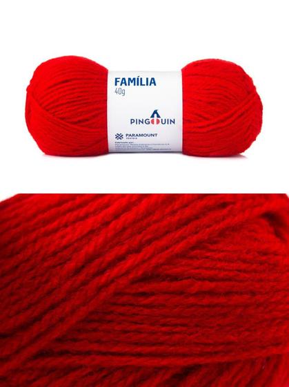 Imagem de Kit 3 Novelos Lã Acrílico Pingouin Familia 40g - Tex 375