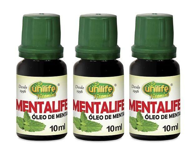 Imagem de Kit 3 Óleo De Menta - Unilife - 10ml