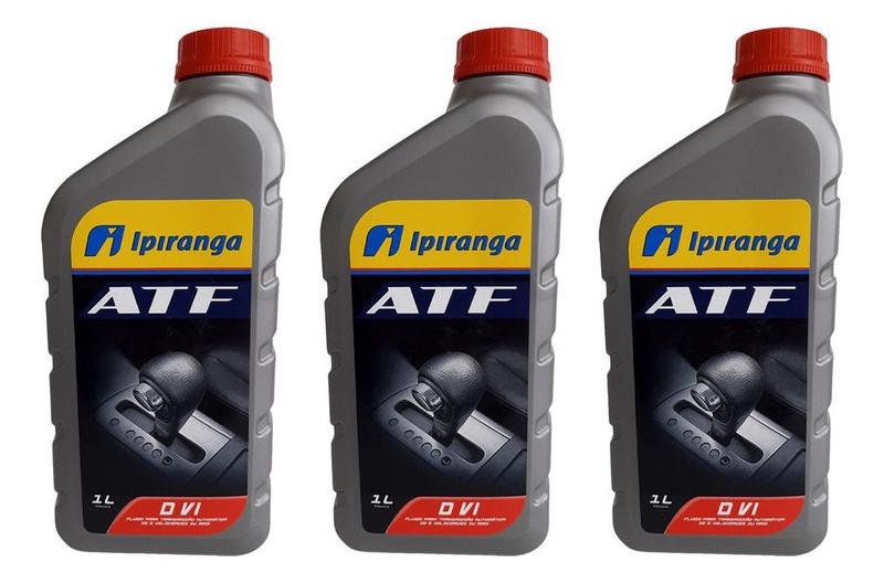 Imagem de Kit 3 Oleo Transmissão Ipiranga Atf Aisin Warner Aw-1