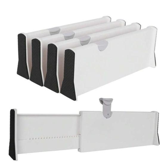 Imagem de Kit 3 Organizadores Divisor De Gaveta Multiuso Ajustável