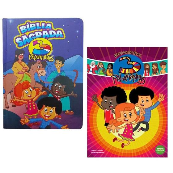 Kit 3 palavrinhas - 2 vol: bíblia sagrada + devocional - Livros de ...