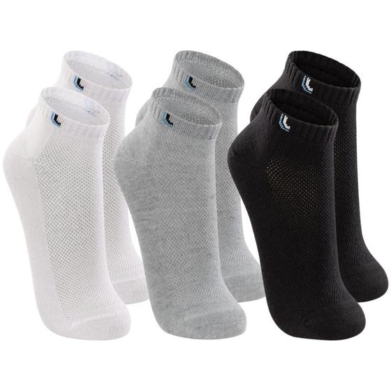 Kit 3 Pares De Meia Em Algodão Cano Curto Baixa Lupo Sport Masculino E Feminino Modelo Esportiva Menor preço em Kit 3 Pares De Meia Em Algodão Cano Curto Baixa Lupo Sport Masculino E Feminino Modelo Esportiva