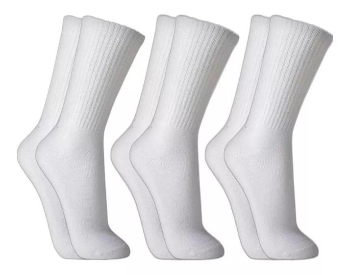 Imagem de Kit 3 Pares Meia Lupo Sport Cano Alto Algodão Masculino-03292