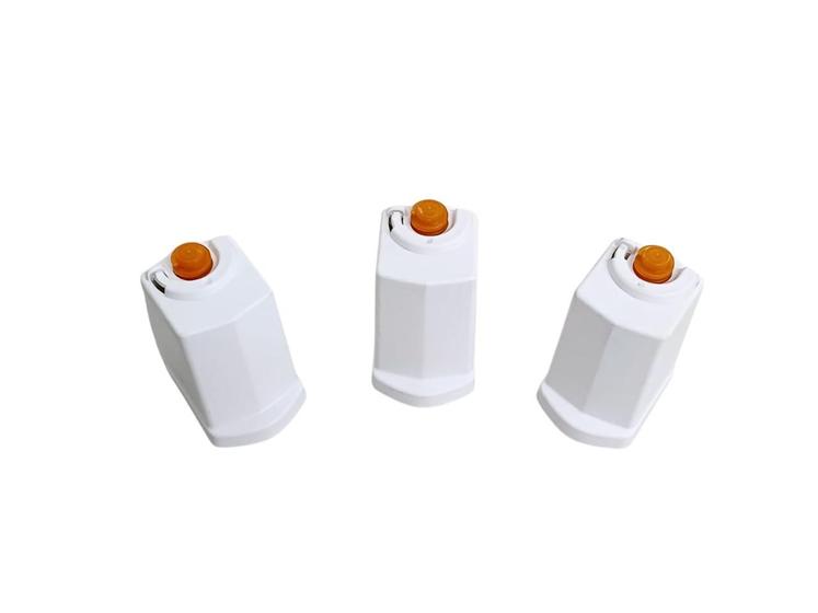 Imagem de Kit 3 Pé Branco Fogão Consul Compatível W10402555