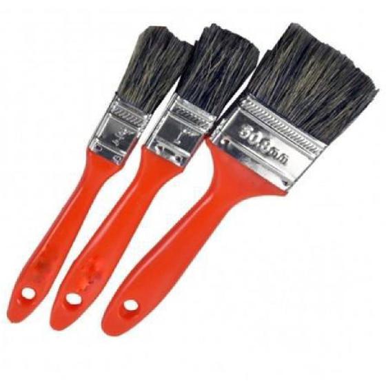 Imagem de Kit 3 pincéis para pintura multifuncional