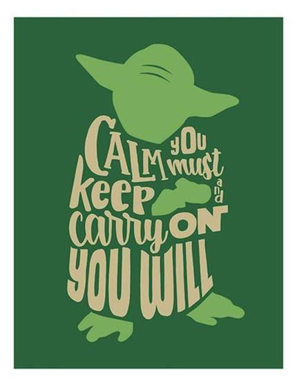 Imagem de Kit 3 Placas Calm You Must Keep And Carry On You Will 36X46