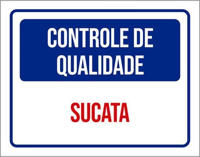 Imagem de Kit 3 Placas Controle Qualidade Sucata 36X46