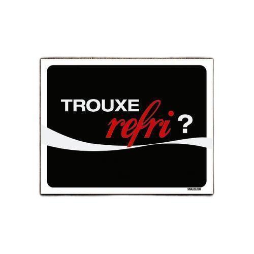 Imagem de Kit 3 Placas Decorativa - Trouxe Refri Refrigerante