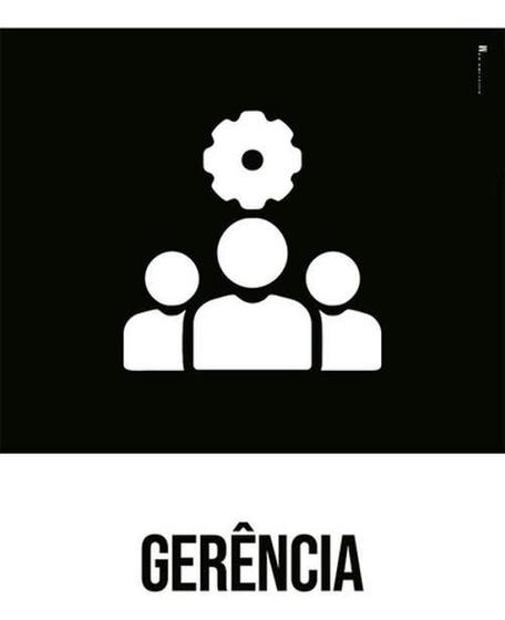 Imagem de Kit 3 Placas Desenho - Gerência