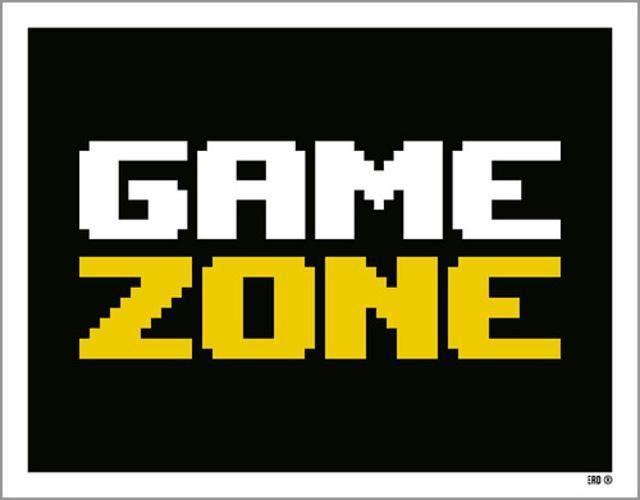 Imagem de Kit 3 Placas Game Zone 36X46