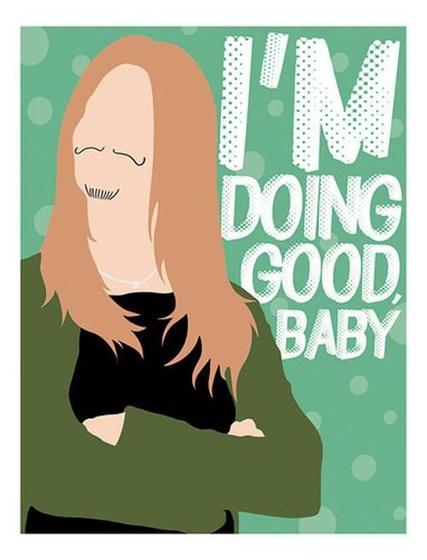 Imagem de Kit 3 Placas I'M Doing Good Baby 36X46