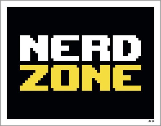 Imagem de Kit 3 Placas Nerd Zone 36X46