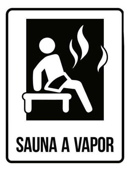 Imagem de Kit 3 Placas Setor Sauna A Vapor 36X46