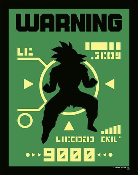 Imagem de Kit 3 Placas Warning 9000