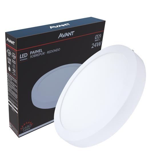 Imagem de Kit 3 Plafon Sobrepor Redondo Led 25w Branco Frio 6500k