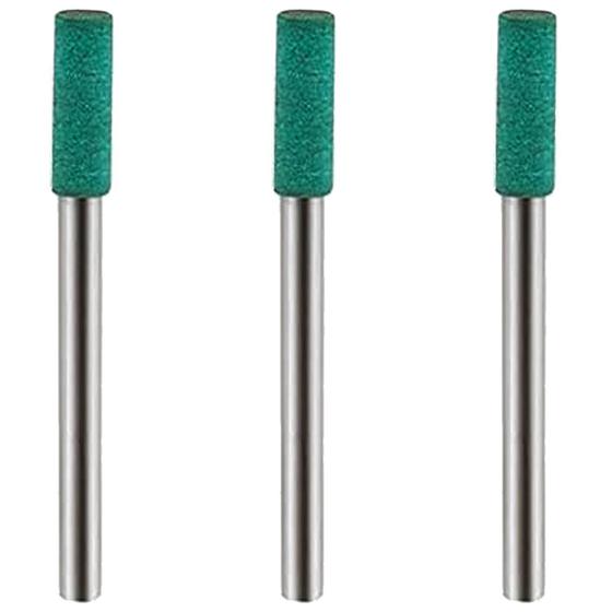 Imagem de Kit 3 Ponta Montada De Borracha 4Mm Haste 3Mm Micro Retifica