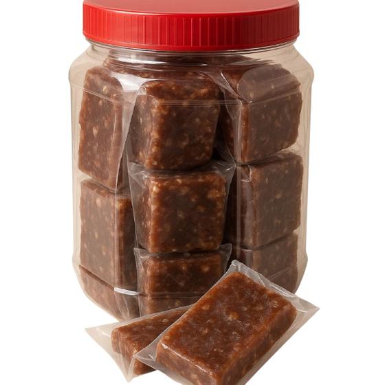 Imagem de Kit 3 Potes c/ 20 un Doce Pé de moça Tradicional amendoim