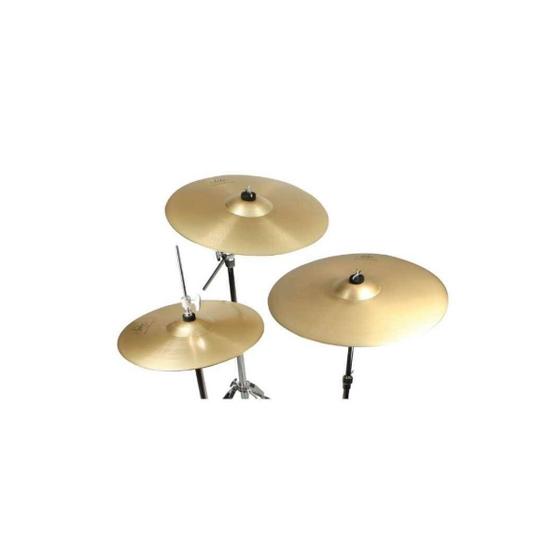 Kit 3 Pratos P/ Bateria Nagano Lake NLK 2814 14"HH 18" Crash 20" Ride Menor preço em Kit 3 Pratos P/ Bateria Nagano Lake NLK 2814 14"HH 18" Crash 20" Ride