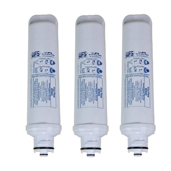 Imagem de KIT 3 Refil Filtro Purificador Electrolux PE11X PE11B PA21G PA26G PA31G
