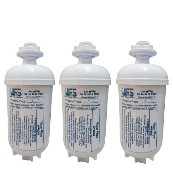 Imagem de Kit 3 Refil Filtro Vela Compatível Com Bebedouro De Pressão Coluna IBBL Begel Belliere