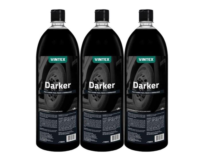 Imagem de Kit 3 Renovador de Pneus Darker Brilho Intenso 1,5L