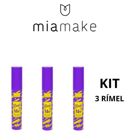 Imagem de Kit 3 rímel miamake look at me