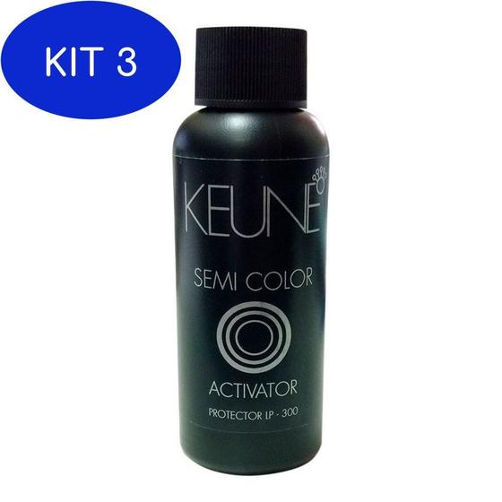 Kit 3 Semi Color Activator Keune 60Ml - Tinta de Cabelo - Magazine Luiza