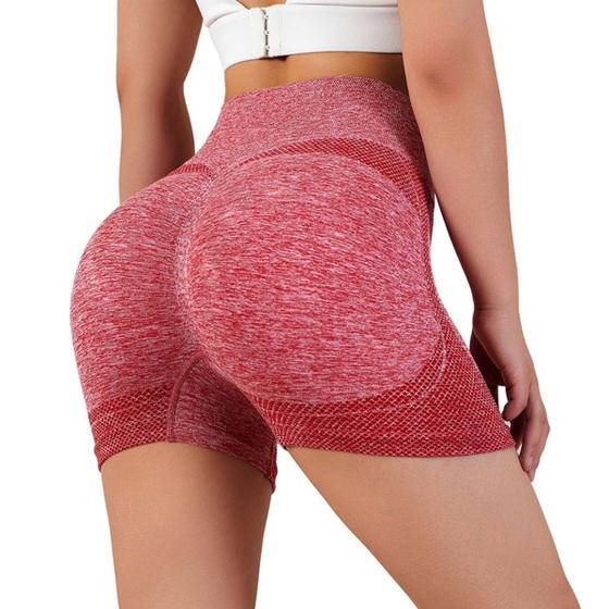 Imagem de Kit 3 Short Levanta Bumbum Feminino Push Up Academia Yoga