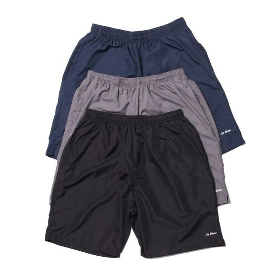 Imagem de Kit 3 Shorts Curto Tecno Ligth OX com Bolsos Frente e Costa