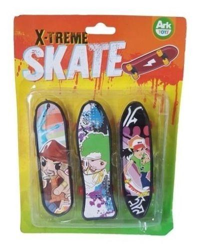 Imagem de Kit 3 Skate De Dedo