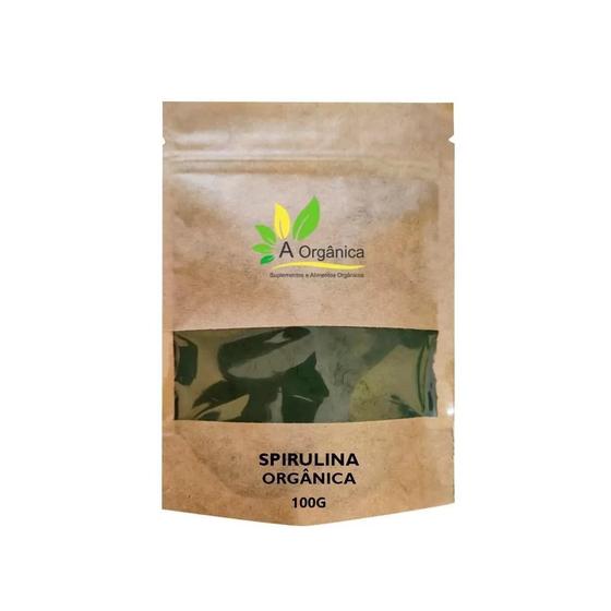 Imagem de Kit 3 Spirulina 100% Pura Orgânica 100G