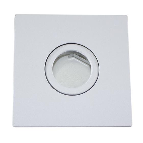 Imagem de kit 3 spot embutir rente alumínio orientável p/ Lâmpada mini dicróica GU10 st072