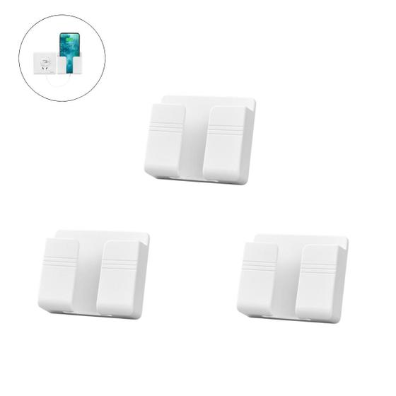 kIT 3 Suporte Adesivo Multiuso De Parede Para Celular Controle Remoto 3711 Menor preço em kIT 3 Suporte Adesivo Multiuso De Parede Para Celular Controle Remoto 3711