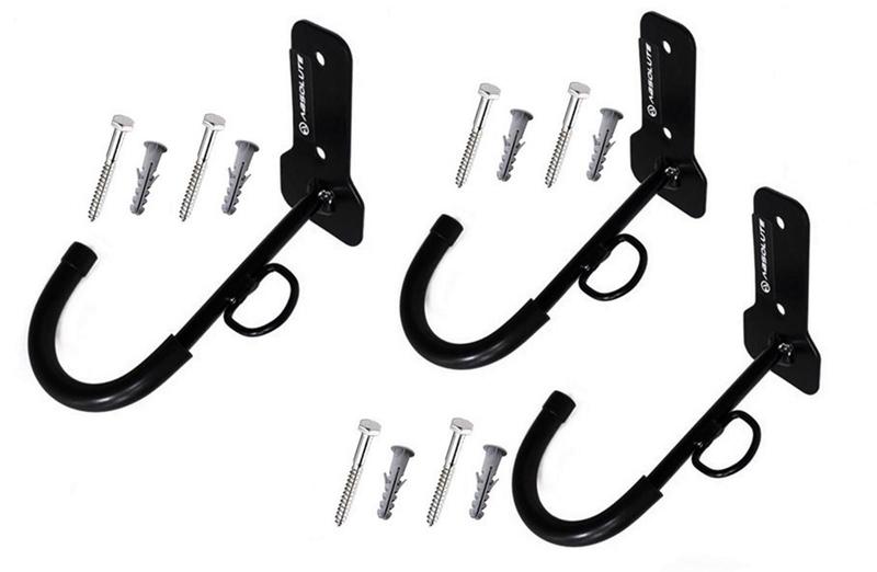 Imagem de Kit 3 Suporte Vertical Bicicletario Para Bike Anel Cadeado