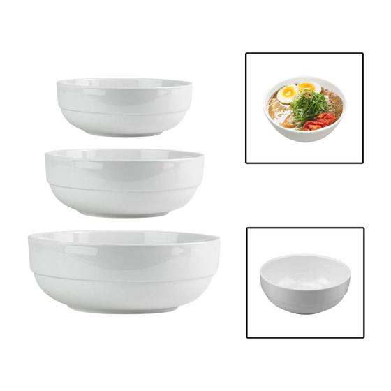 Imagem de Kit 3 Tigelas Bowl 500ml, 700ml e 1150ml Melamina Cumbuca