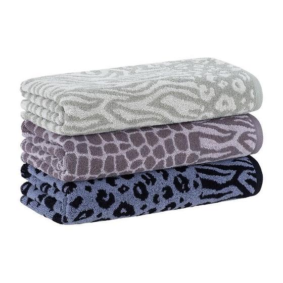 Imagem de Kit 3 Toalhas De Banho Animal Print Buddemeyer