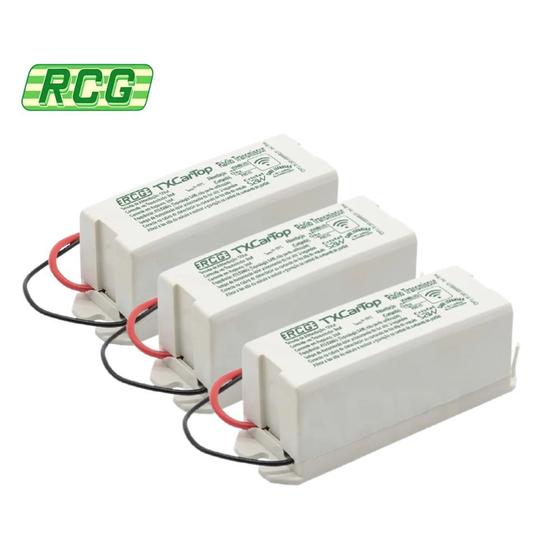 Imagem de Kit 3 Tx Car Rcg Controle Remoto 433mhz Universal Farol Alto