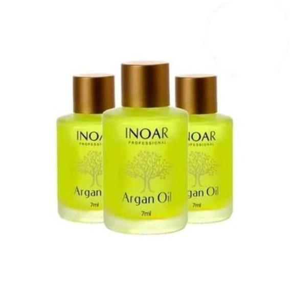 Imagem de Kit 3 Unid Óleo Capilar Inoar Argan 7ml